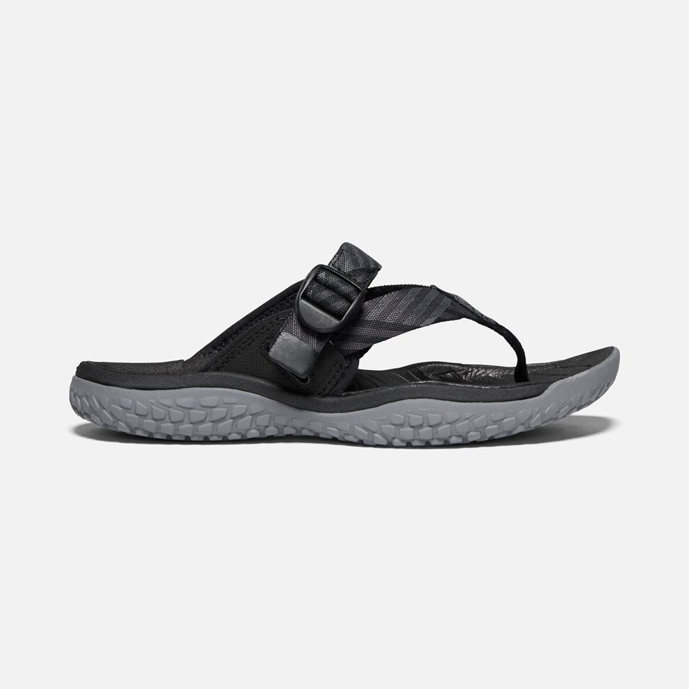 Tong Keen Femme Noir/porno | Solr Toe Post Sandal | TKWYV-1863